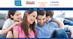 Desktop Screenshot of benair.com.au